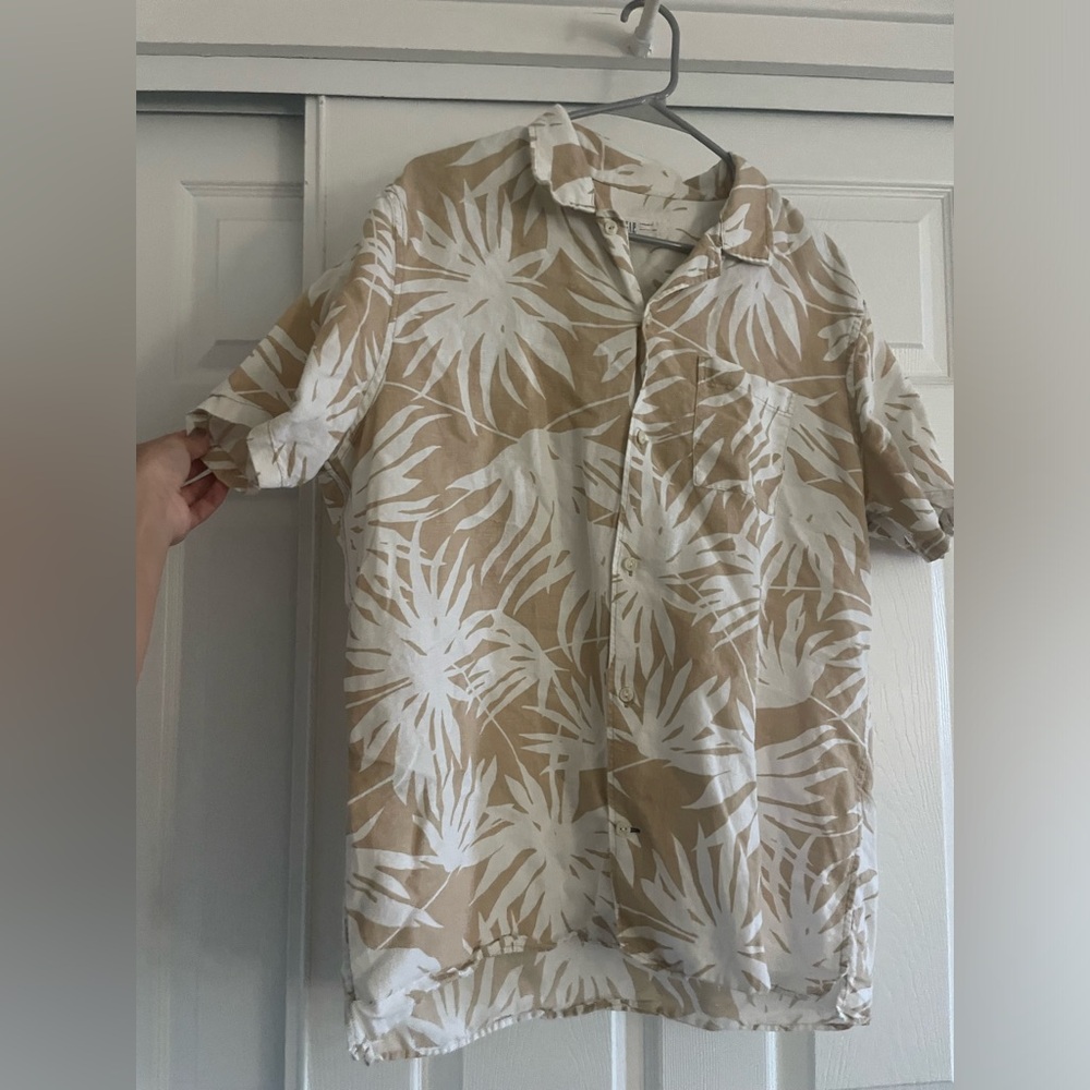 GAP MEN resort print button down